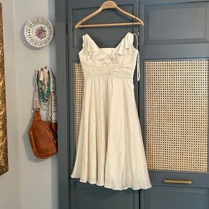 Cream dress
